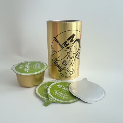 Фильмы для герметизации из алюминиевой фольги диаметром на заказ для удовлетворения различных потребностей в упаковке