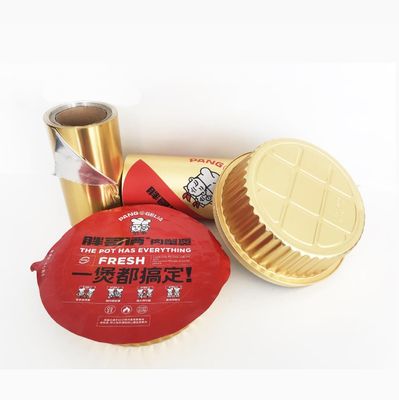 Легко очищаются от тепловой пломбы для йогурта, молока, мороженого, PS / PP / PE / PET / Paper Cup