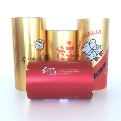 Настраиваемая 40 микрометровая пленка из алюминиевой фольги для тепловой печати для стаканов из бумаги